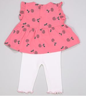Conjunto Bata Cereja - 2916
