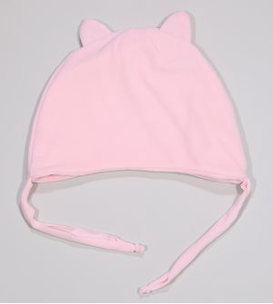 Touca Plush Gatinho Rosa - 8304