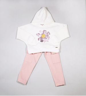 Conjunto Moletom Flor - 375745
