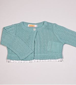 Casaquinho Bolero Delicado - 41762AB Verde