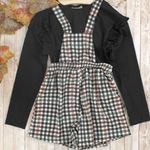 Jardineira-Blusa