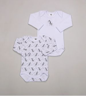 Kit Body Zebra com 2 Unidades - 1016