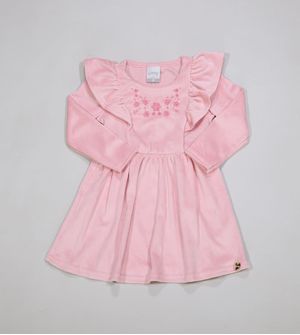 Vestido Plush Florzinha - 65307