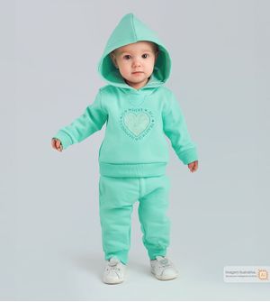 Conjunto Moletom com Capuz Happiness - 395657