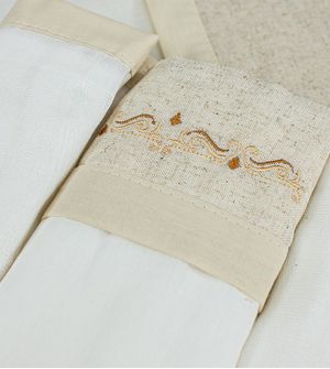 Kit Fralda Loupiot Nature com 3 unidades