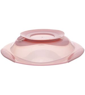 Pratinho Com Ventosa Rosa