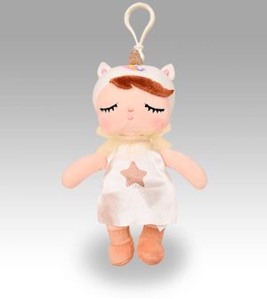 Chaveiro Mini Boneca Metoo Angela Zoo Unicórnio - 6010