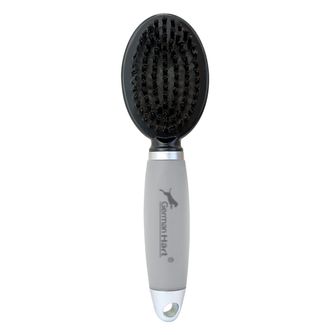 Escova Dupla M Cabo em Gel GermanHart Cinza - P5304