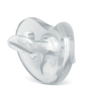 Chupeta Recém Nascido 100% Silicone Sensitive 0 a 6 meses NUK - Transparente