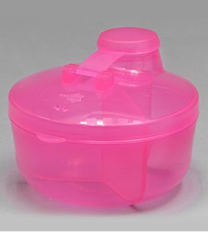 Porta Leite em Pó Rosa