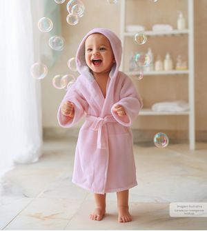 Roupão Ursa Rosa