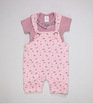 Conjunto Jardineira/Body Princesinha - 30104