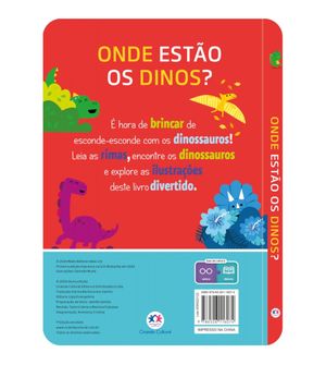 Livro Onde Estão os Dinos?