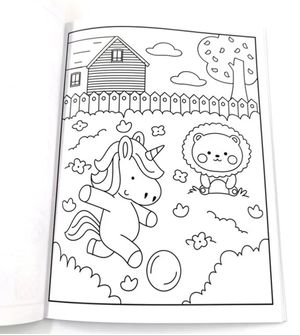 Livro de Colorir - Cozy Animals