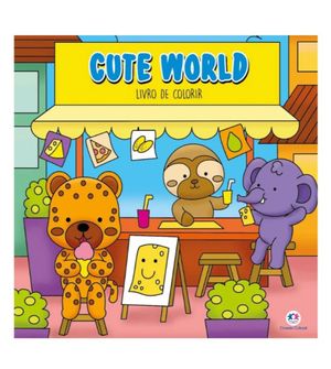 Livro de Colorir - Cute World