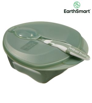 Tigela com Colher e Tampa Moss Vital Baby - VL445039