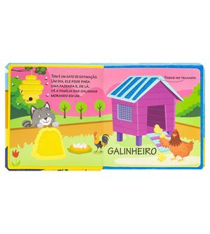 Livro Textura de Feltro - Na Fazenda