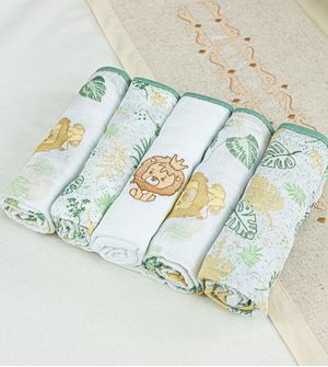 Kit Fralda com Bainha 5 Unidades Dengo