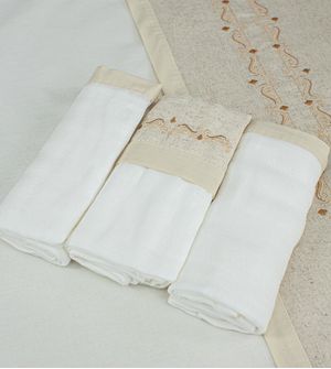 Kit Fralda Loupiot Nature com 3 unidades