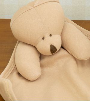 Naninha Urso com Prendedor de Chupeta