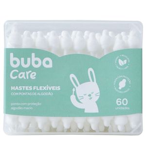 Hastes Flexíveis com 60 unidades Buba Care