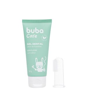 Gel Dental com Escova Massageadora 50g Buba Care