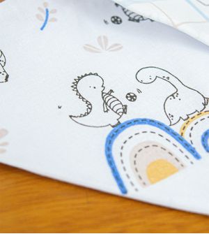Kit Babador Bandana Dino Esporte com 2 unidades