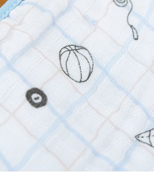 Kit Babador Bandana Soft Esportes Xadrez com 2 unidades