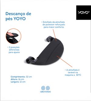 Descanso de Pés Carrinho Yoyo2
