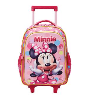 Mochila de Rodinha Relevo Minnie - 13240