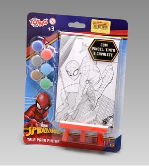 Tela para Pintar Homem Aranha - 54944