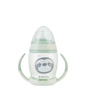 Copo com Bico Happy Face 200ml Verde - Kikka boo