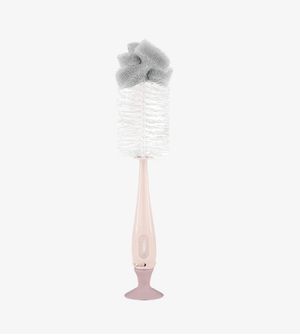 Escova para Mamadeira 2 em 1 Rosa - Kikka boo