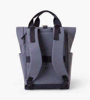 Mochila com Trocador Cerise Cinza - kikka boo