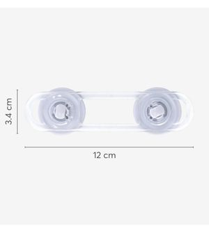 Trava Multiuso Flexível 12cm com 2 Unidades - Kikka boo
