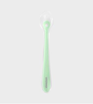 Colher de Silicone com Estojo Verde - Kikka boo
