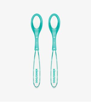 Kit Colheres com Sensor de Calor Boo 2 unidades Verde - Kikka boo