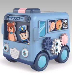 Mini Ônibus Divertido Azul