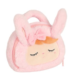 Bolsa Plush Coelha Rosa Metoo