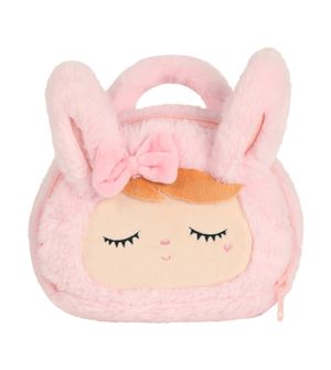 Bolsa Plush Coelha Rosa Metoo