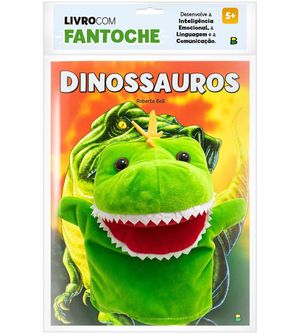 Livro Com Fantoche Dinossauros