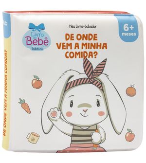 Livro Com Babador Rosa