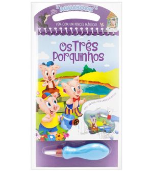 Livro Aquabook Os Três Porquinhos