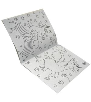 Livro Para Colorir Unicórnio