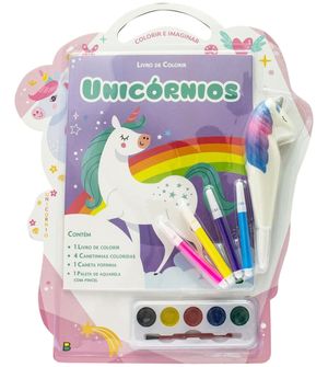 Livro Para Colorir Unicórnio