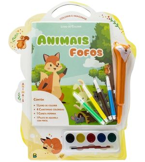 Livro Para Colorir Animais Fofos
