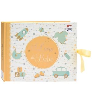 Livro de Recordações do Bebê Laranja