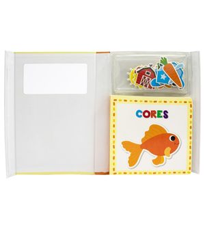 Livro Encaixe e Aprenda Cores
