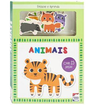 Livro Encaixe e Aprenda Animais