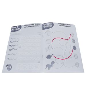 Livro Diversão que Gruda - Dinossauros